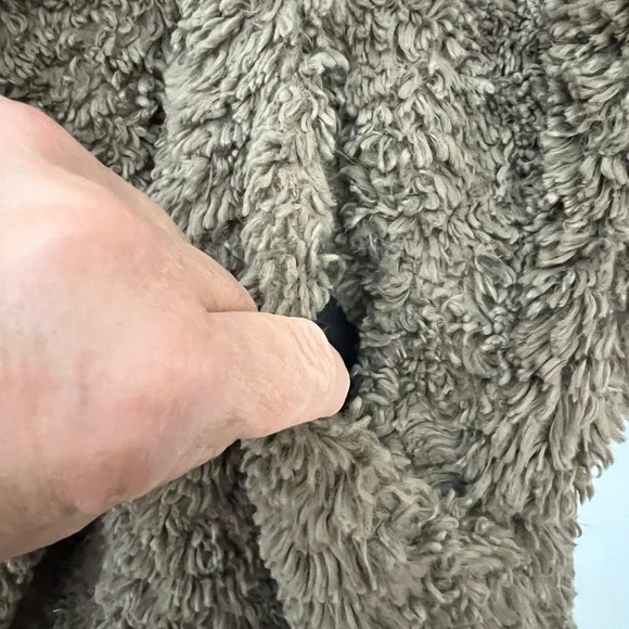 Isabel Marant Etoile Adam’s Sherpa Faux Fur Teddy Coat Size 40/Large - Picture 7 of 11